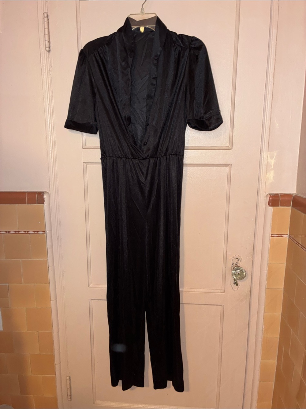 Vintage 70’s Jumpsuit Romper Pants SZ s